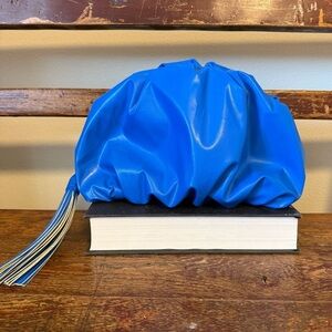 Rebecca Minkoff Blue Clutch with Tassel